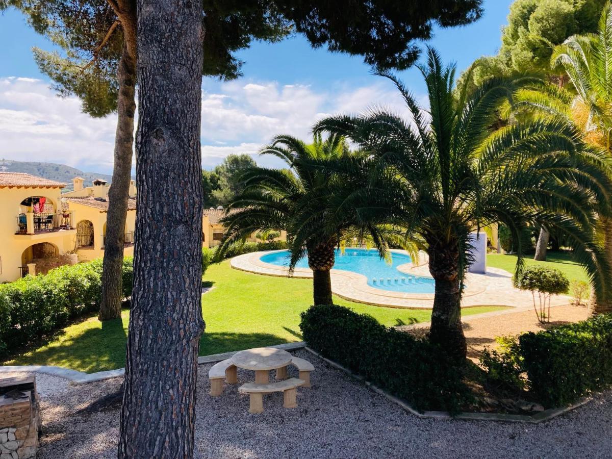 Apartamento Con Terraza En Complejo Con 2 Piscinas Apartment Moraira Exterior foto